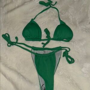 Green Bikini Set
